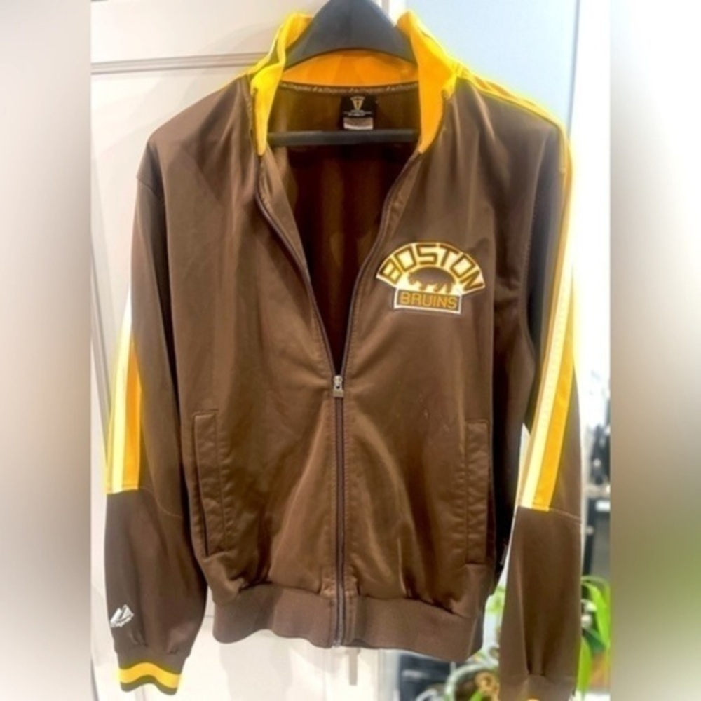 Vintage Bruins Sweater Full Zipper men’s size M